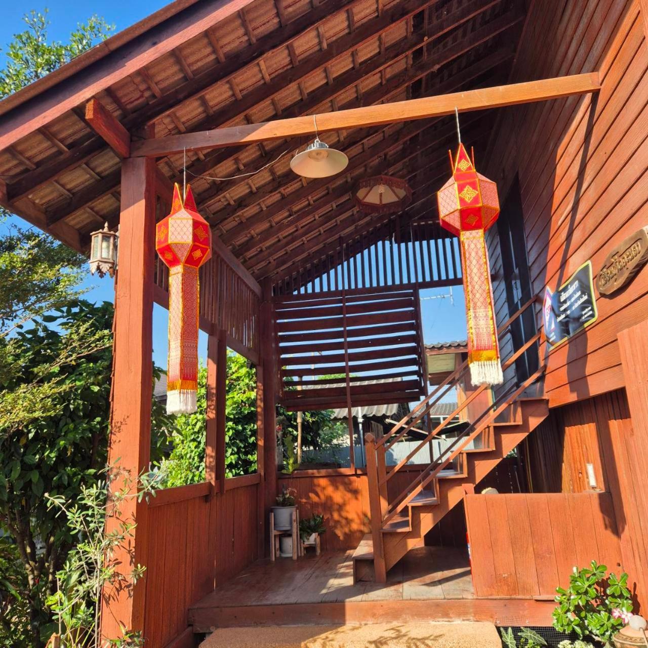Kedthawa Homestay เฮือนเก็ดถะหวา Ban Cho Lae Exterior foto